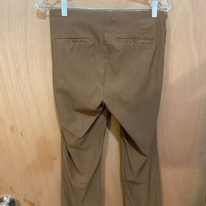 Crosby hi waisted elastic khaki pants